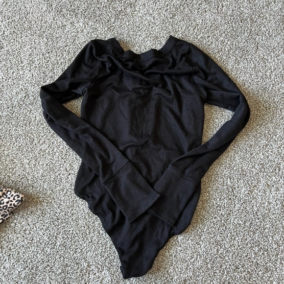 Culture Code Black knit body suit size large - Picture 4 of 4